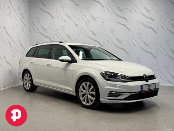 Volkswagen Golf Estate, Petrol, 2017, White