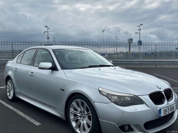 BMW 5-Series Saloon, Diesel, 2008, Silver