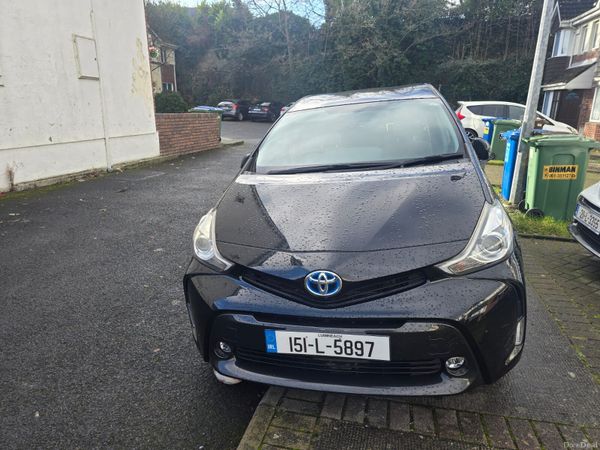 Toyota Prius MPV, Petrol Hybrid, 2015, Black