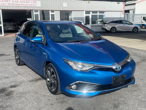 Toyota Auris Hatchback, Petrol Hybrid, 2016, Blue