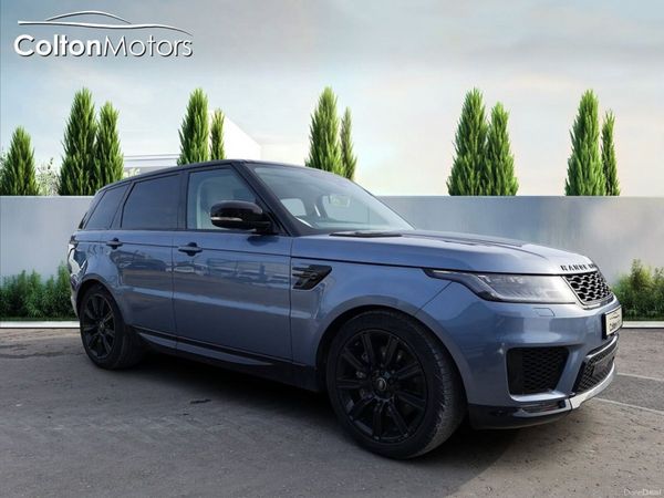 Land Rover Range Rover Sport SUV, Petrol Hybrid, 2020, Blue