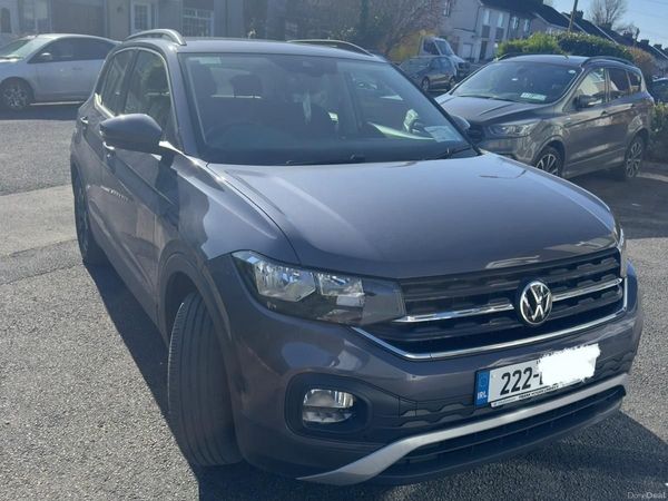 Volkswagen T-Cross Estate/Jeep, Petrol, 2022, Grey