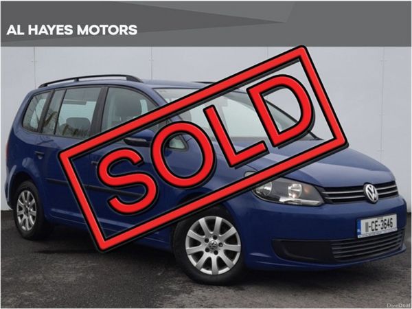Volkswagen Touran MPV, Diesel, 2011, Blue