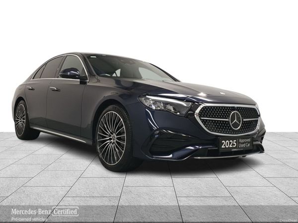 Mercedes-Benz E-Class Saloon, Diesel Plug-in Hybrid, 2025, Blue