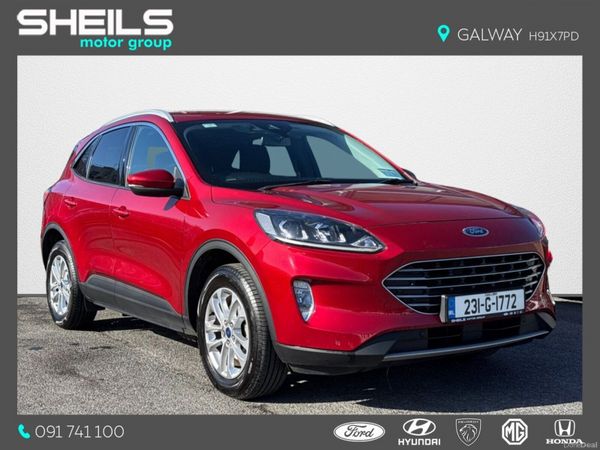 Ford Kuga SUV, Petrol Plug-in Hybrid, 2023, Red