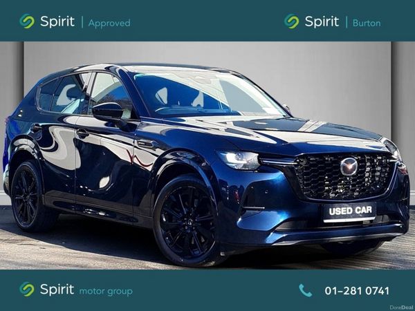 Mazda CX-60 Estate, Petrol Plug-in Hybrid, 2023, Blue