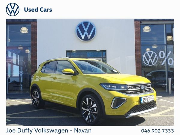 Volkswagen T-Cross Hatchback, Petrol, 2025, Yellow