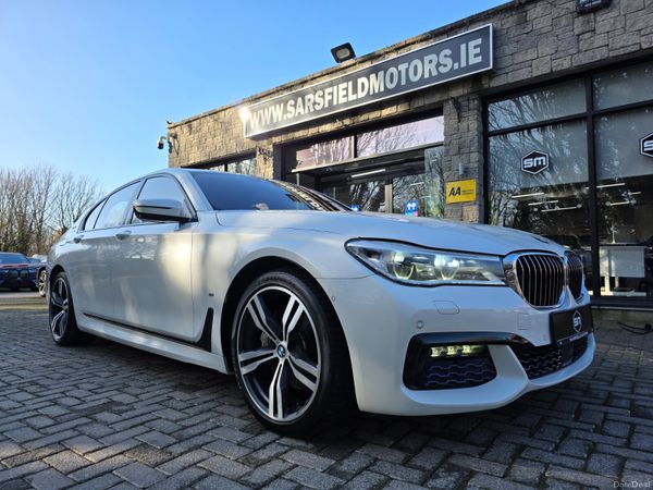 BMW 7-Series Saloon, Petrol Plug-in Hybrid, 2017, White
