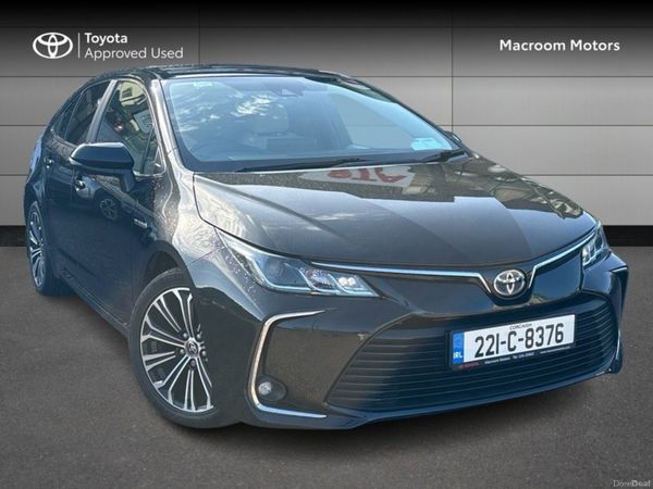Toyota Corolla Saloon, Petrol Hybrid, 2022, Black