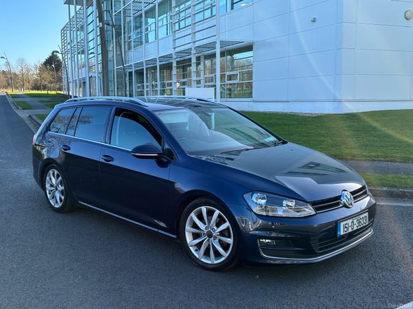 Volkswagen Golf Estate, Diesel, 2015, Blue
