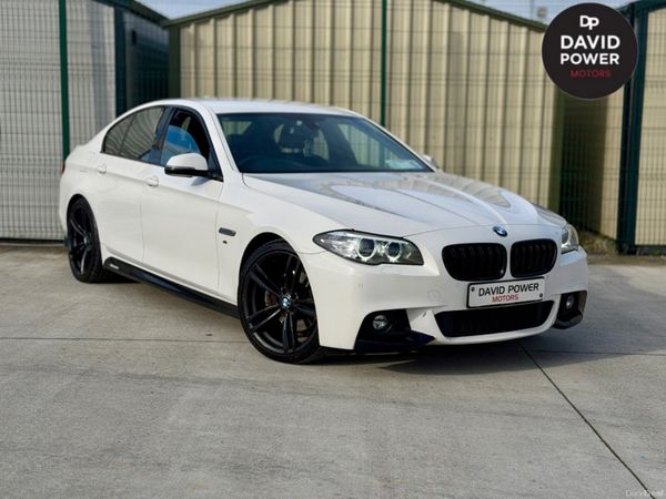 BMW 5-Series Saloon, Diesel, 2016, White