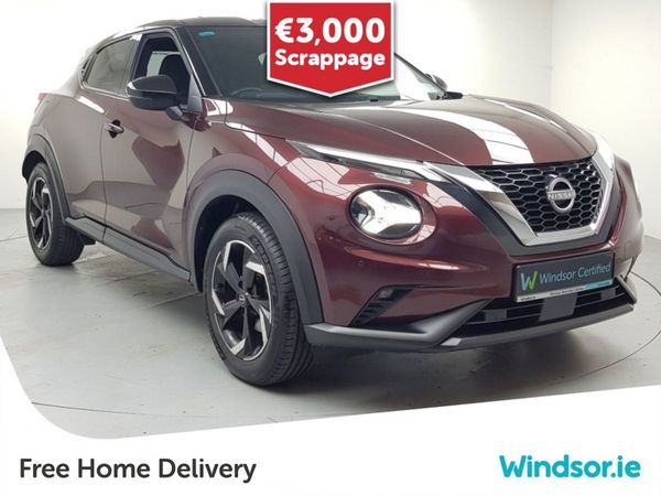 Nissan Juke SUV, Petrol, 2024, Red