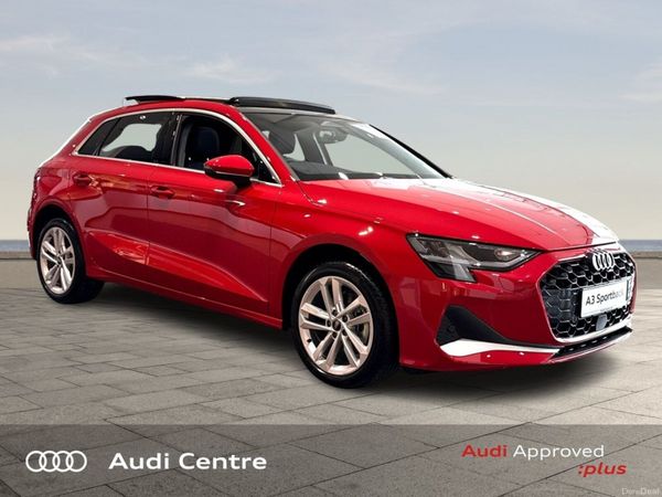 Audi A3 Hatchback, Petrol, 2026, Red