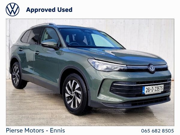 Volkswagen Tiguan SUV, Diesel, 2026, Green