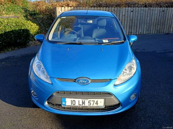 Ford Fiesta Hatchback, Petrol, 2010, Blue