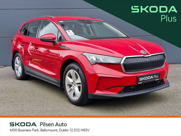 Skoda Enyaq Estate, Electric, 2023, Red