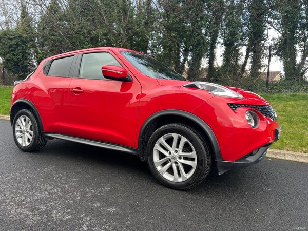 Nissan Juke SUV, Petrol, 2016, Red