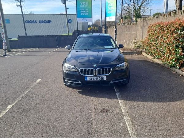 BMW 5-Series Saloon, Diesel, 2015, Black