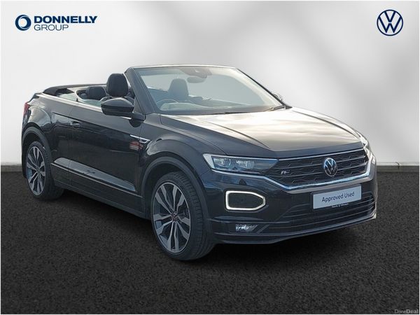 Volkswagen T-Roc Convertible, Petrol, 2022, Black