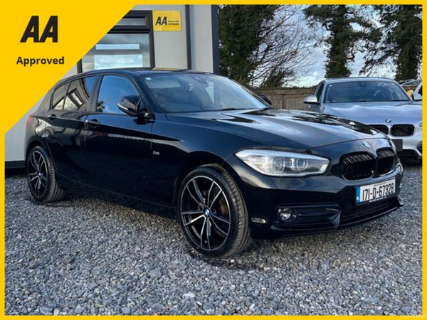 BMW 1-Series Hatchback, Diesel, 2017, Black