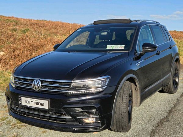 Volkswagen Tiguan SUV, Diesel, 2018, Black
