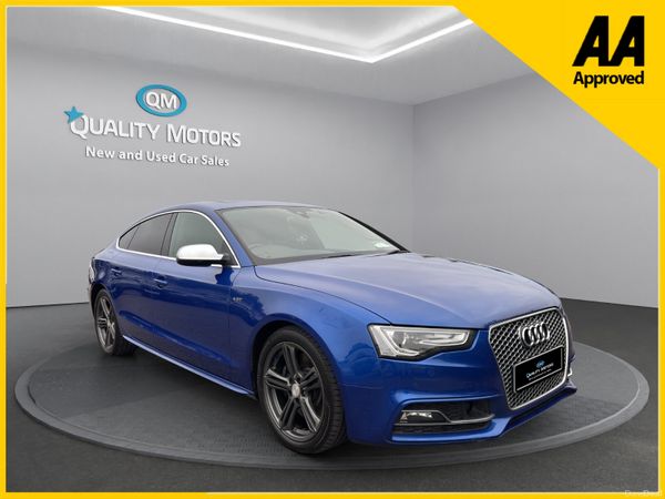 Audi S5 Saloon, Petrol, 2016, Blue