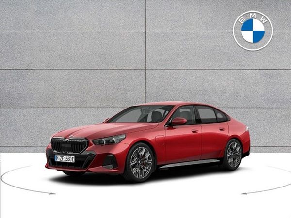 BMW 5-Series Saloon, Petrol Plug-in Hybrid, 2026, Red