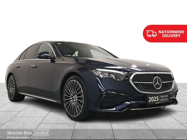 Mercedes-Benz E-Class Saloon, Diesel Plug-in Hybrid, 2025, Blue
