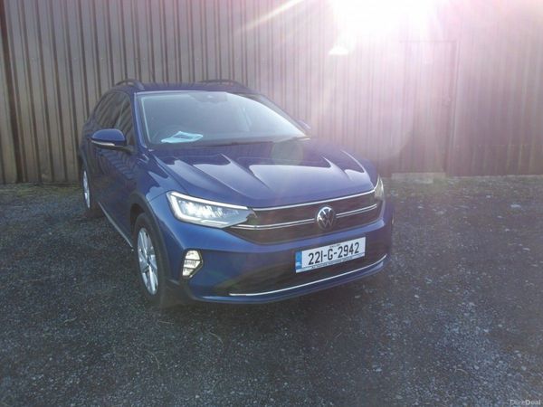 Volkswagen Taigo SUV, Petrol, 2022, Blue