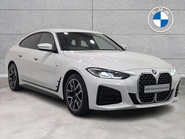 BMW 4-Series Hatchback, Diesel Hybrid, 2023, White