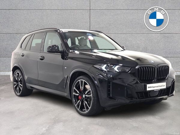 BMW X5 SUV, Petrol Plug-in Hybrid, 2025, Black