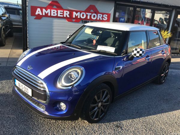 Mini Cooper Hatchback, Petrol, 2018, Blue