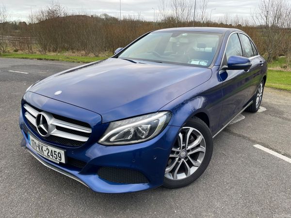 Mercedes-Benz C-Class Saloon, Diesel, 2017, Blue