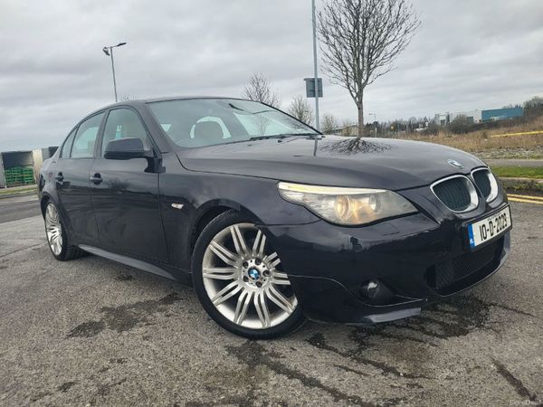 BMW 5-Series Saloon, Diesel, 2010, Black