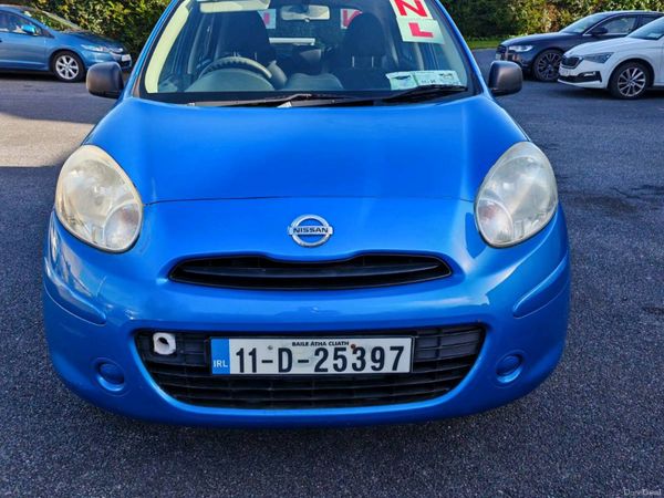 Nissan Micra Hatchback, Petrol, 2011, Blue