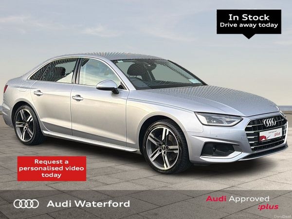 Audi A4 Saloon, Diesel, 2022, Silver