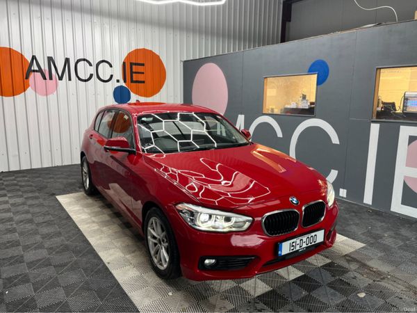 BMW 1-Series Hatchback, Petrol, 2015, Red