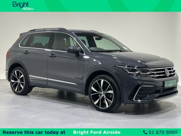 Volkswagen Tiguan SUV, Petrol Plug-in Hybrid, 2023, Grey