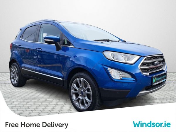Ford EcoSport SUV, Petrol, 2020, Blue