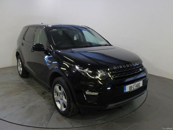 Land Rover Discovery Sport SUV, Diesel, 2018, Black