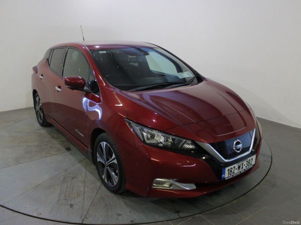 Nissan Leaf Hatchback, Electric, 2018, Red