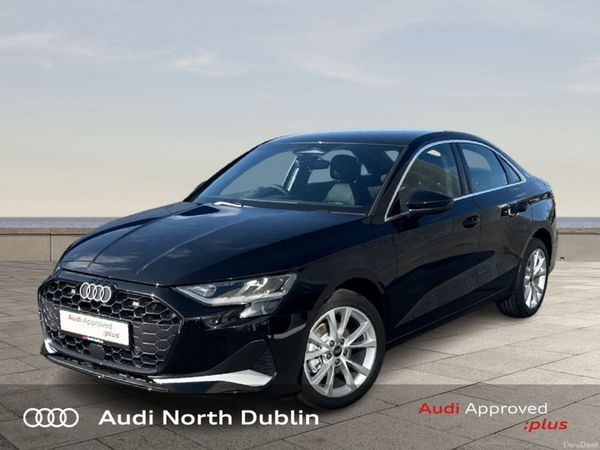 Audi A3 Saloon, Petrol, 2026, Black