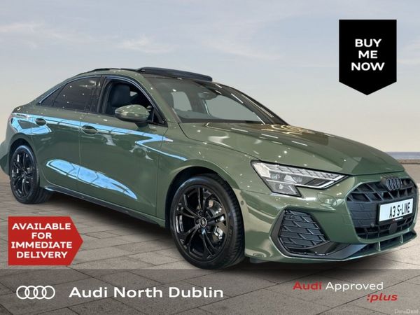 Audi A3 Saloon, Petrol, 2026, Green