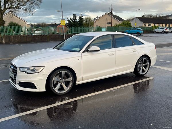 Audi A6 Saloon, Diesel, 2015, White