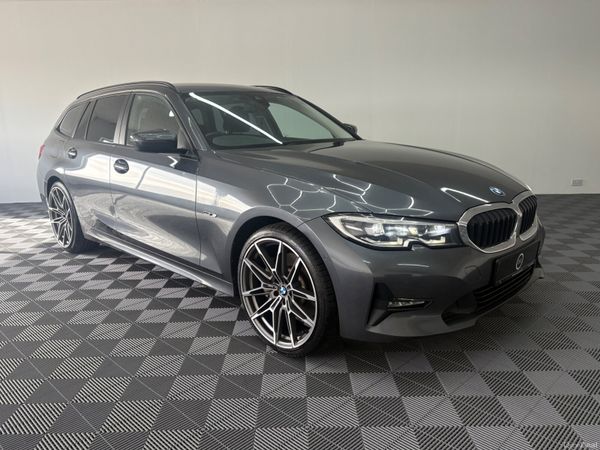 BMW 3-Series Estate, Petrol Hybrid, 2022, Grey