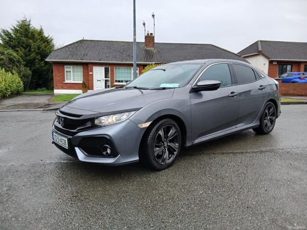 Honda Civic Hatchback, Petrol, 2017, Grey