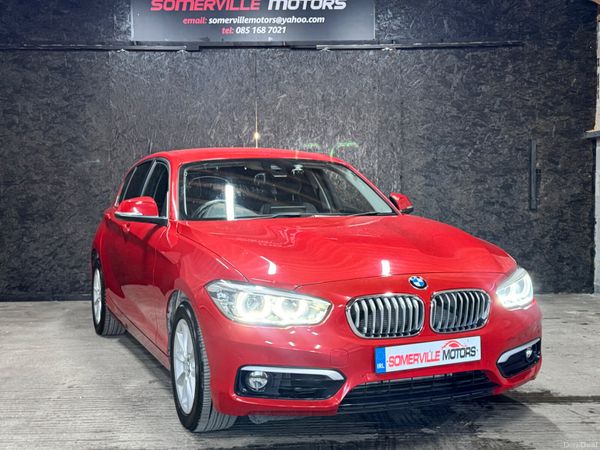 BMW 1-Series Hatchback, Petrol, 2018, Red