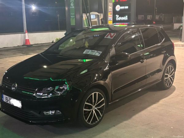 Volkswagen Polo Hatchback, Petrol, 2015, Black