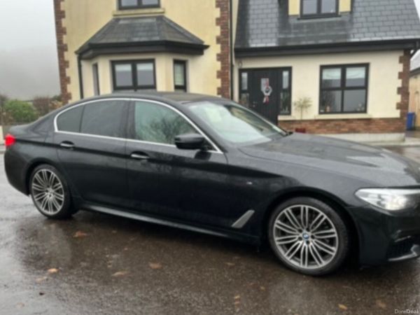 BMW 5-Series Saloon, Diesel, 2018, Black