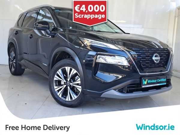Nissan X-Trail SUV, Petrol Hybrid, 2024, Black